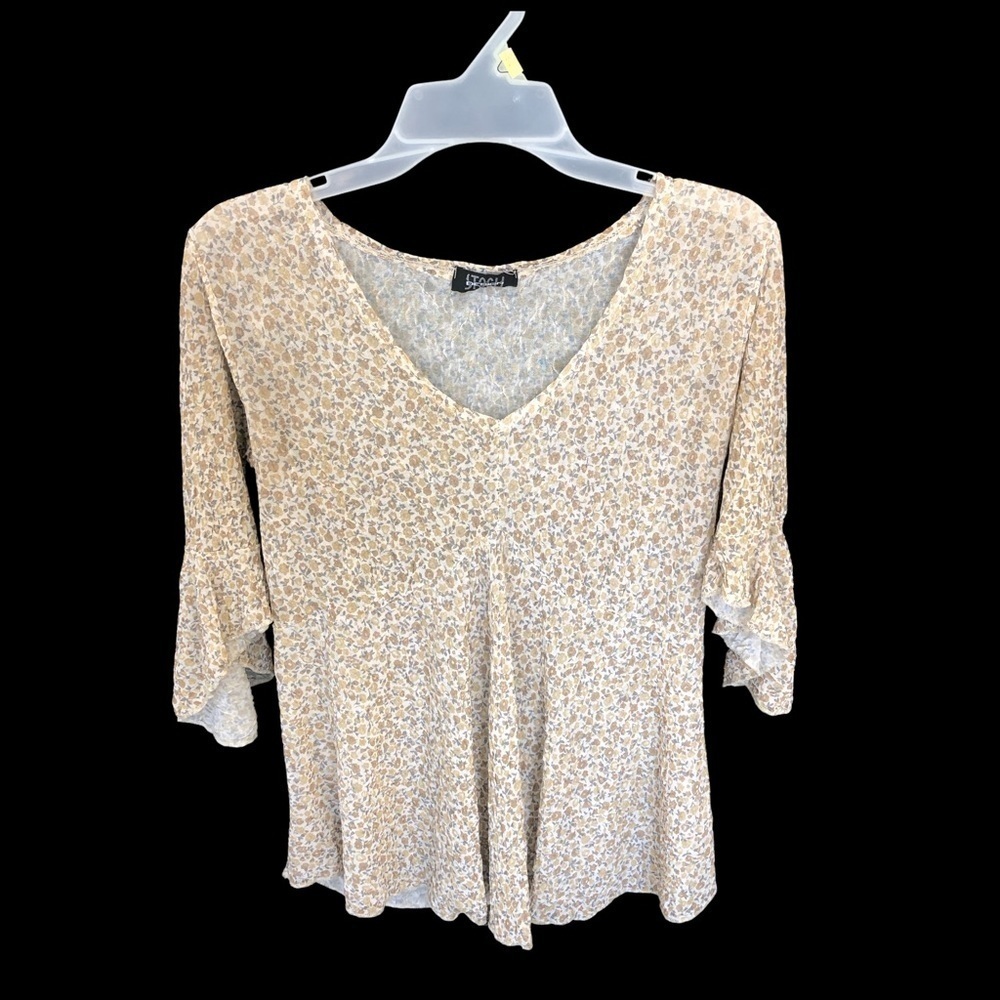 Stock Design Floral Top Size Small Juniors